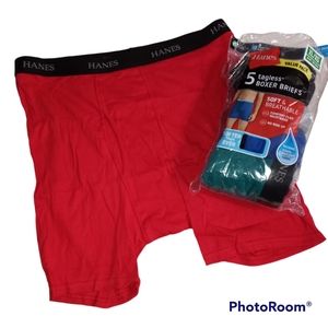Hanes boxer briefs XL 5 ct #88